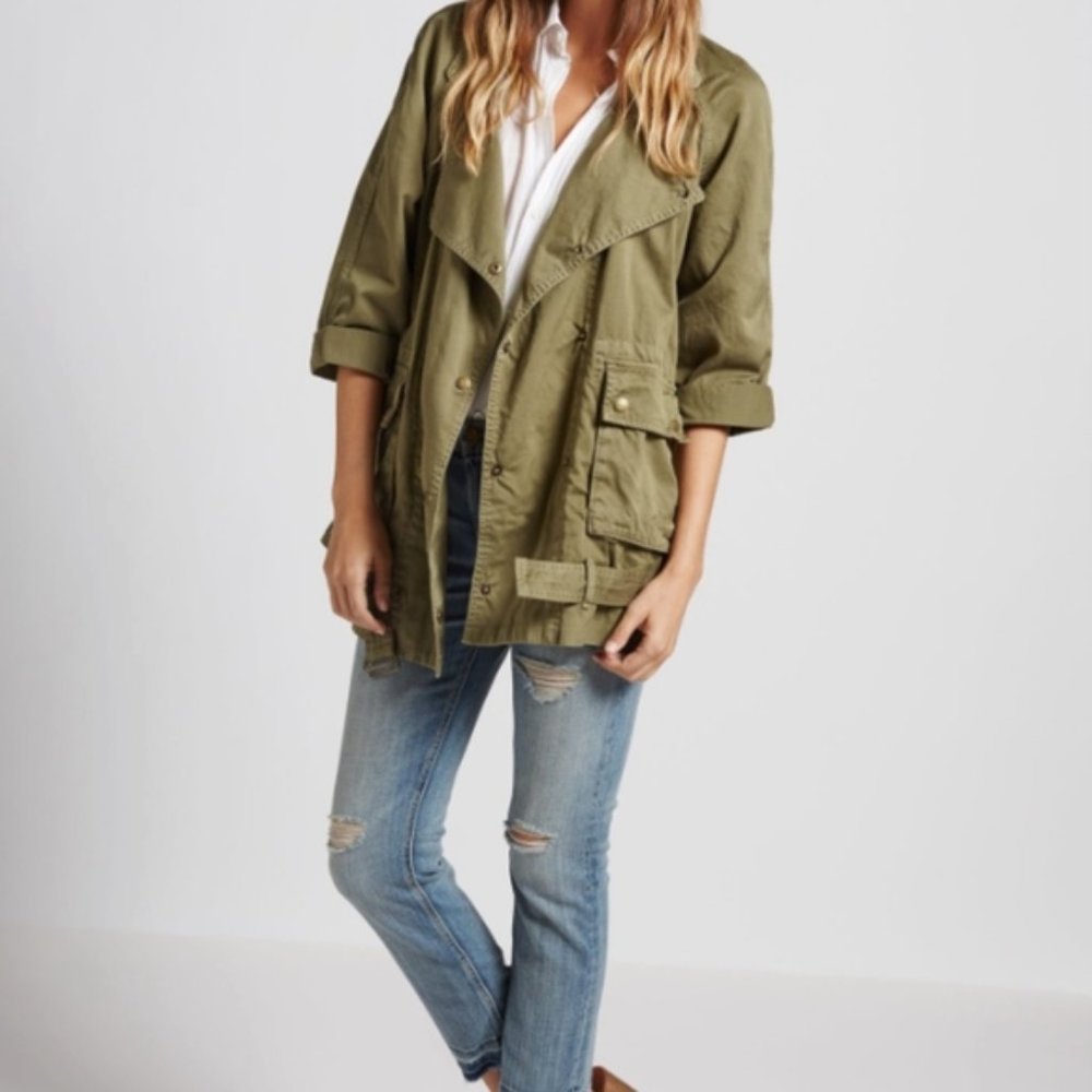 Current/Elliott "The Infantry Jacket", Olive Green
